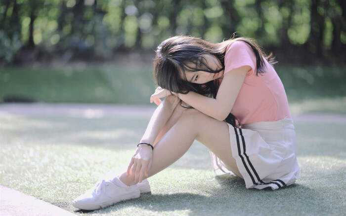 少女写真 横向桌面壁纸