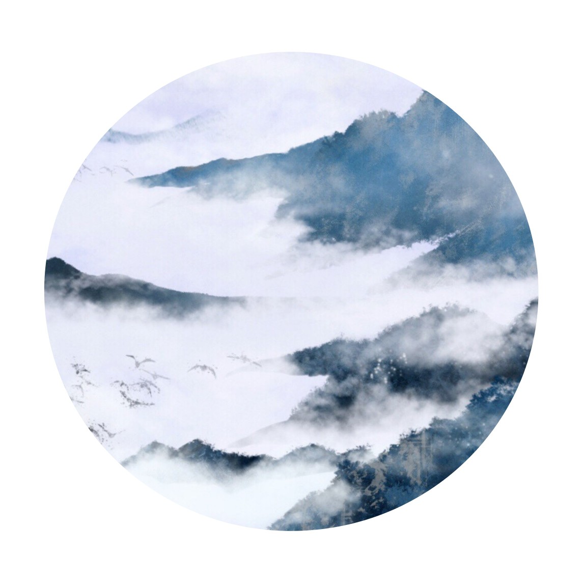 圆形古风背景 - 堆糖,美图壁纸兴趣社区