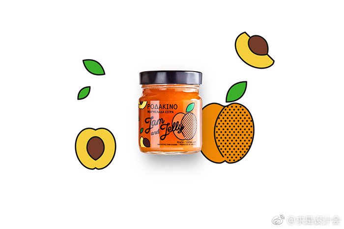 jam and jelly果酱包装设计.#求是设计会