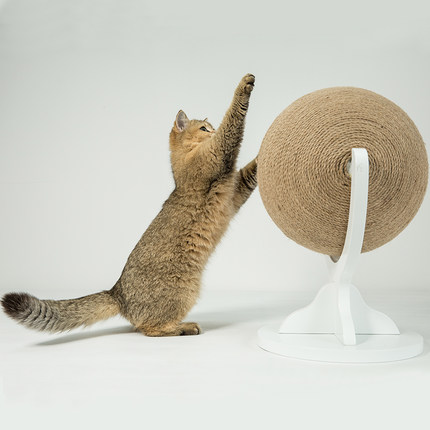zeze猫咪用品猫抓板磨爪器耐磨猫咪用品猫爬架天然剑麻猫窝猫磨爪