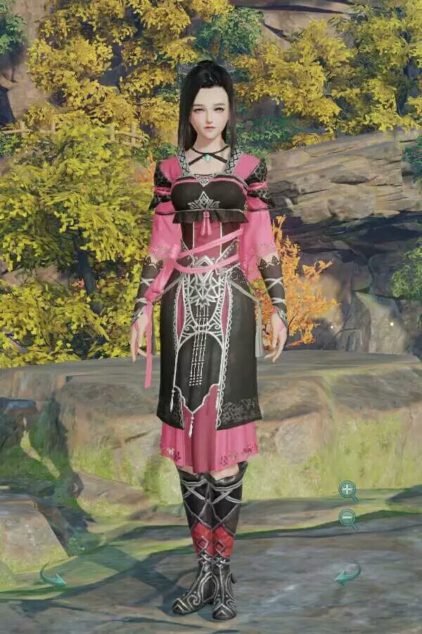 剑三 花姐校服 梦入桃源·雁虞套