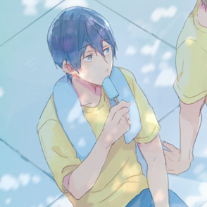 自截自调#二次元#二次元情侣头像#真遥真情头#free!