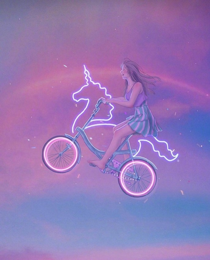 霓虹 背景图 个性 欧美