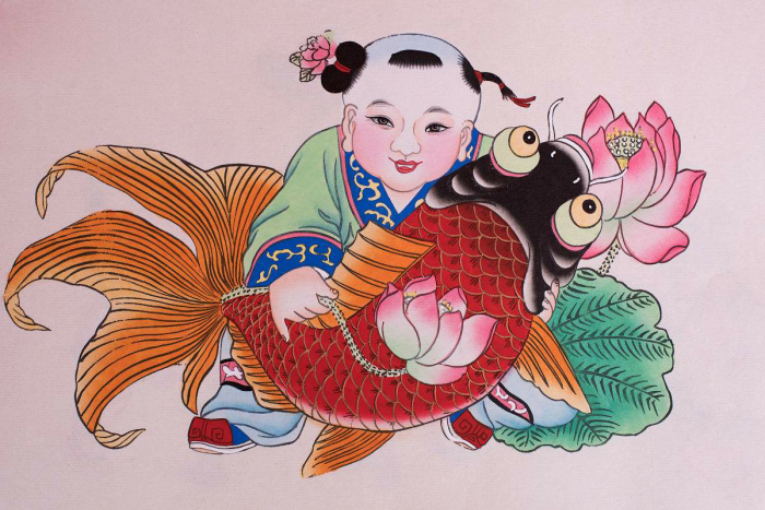 年画娃娃61中国传统文化艺术
