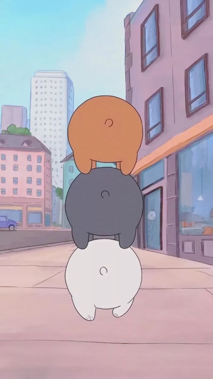咱们裸熊 可爱壁纸