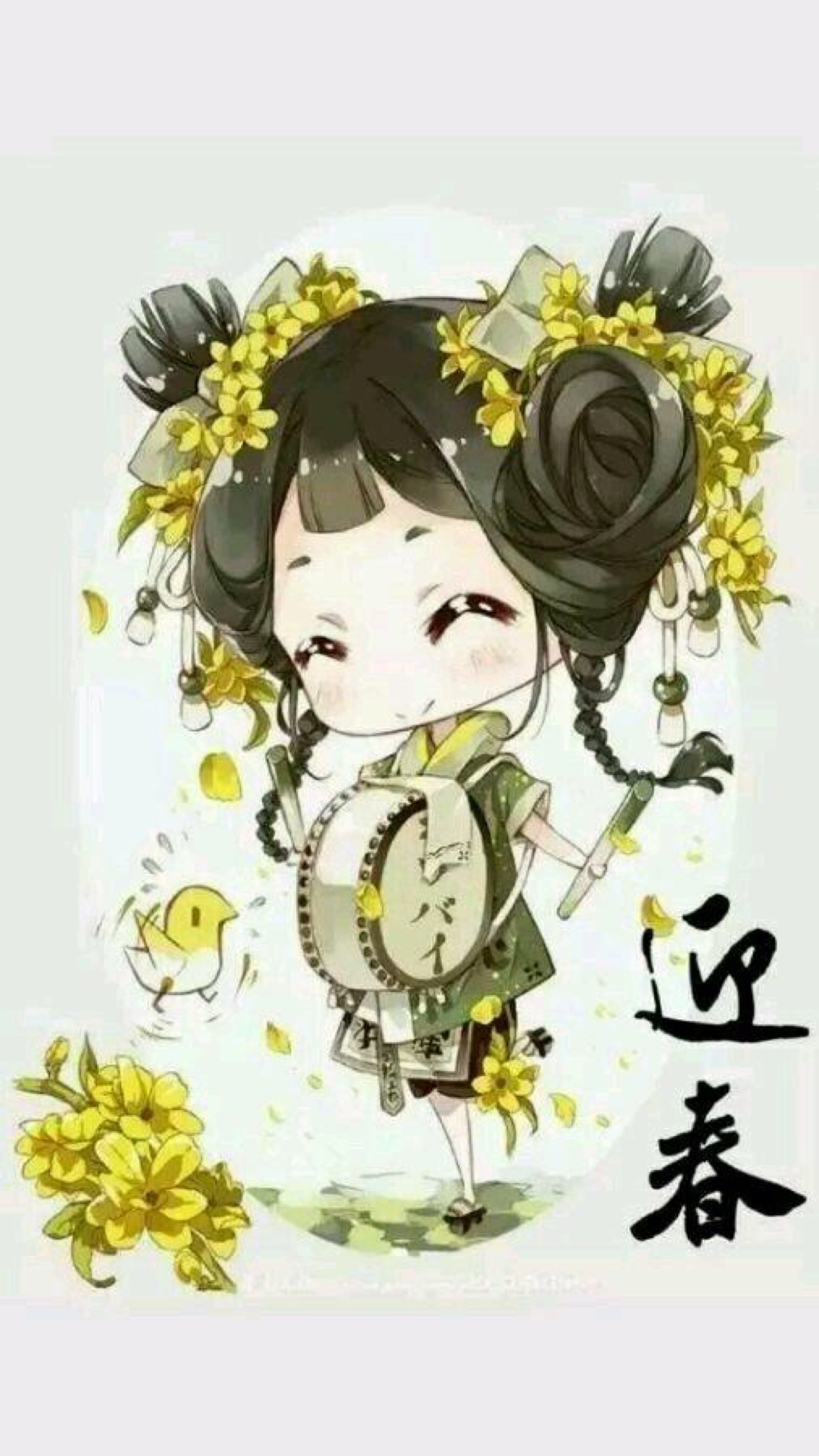 动漫#古风#二次元#q版#花