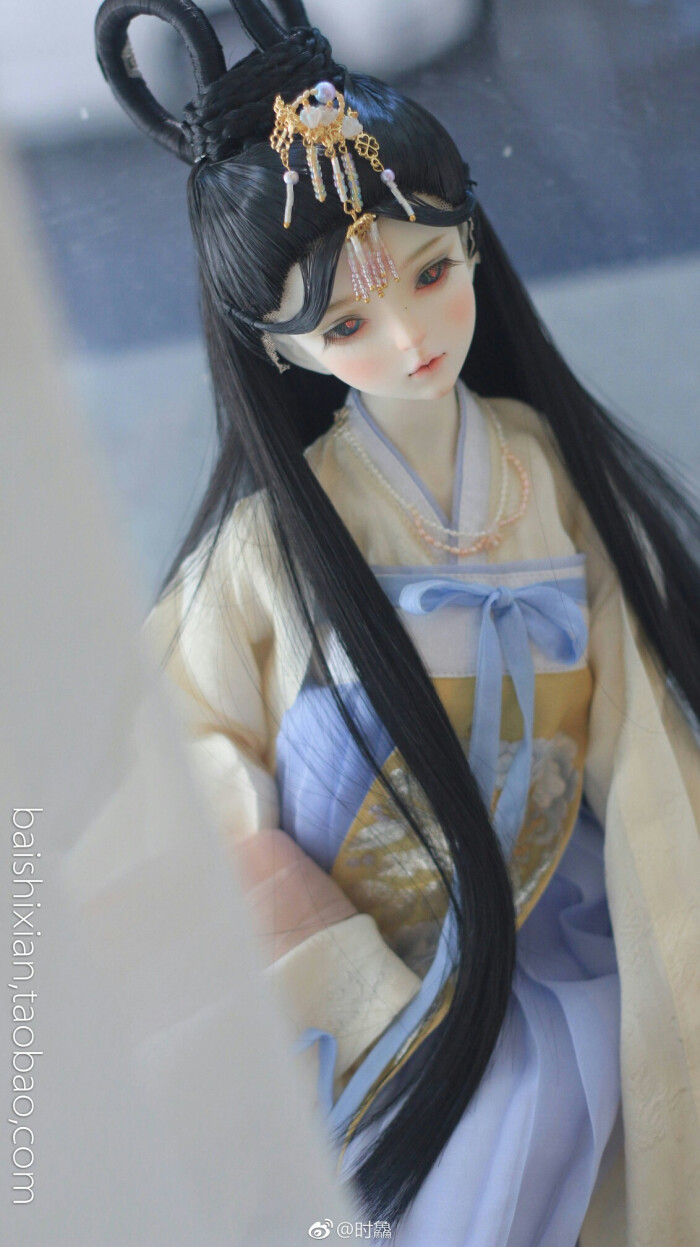 古风美人 sd娃娃 bjd 玩具 人偶 壁纸 萌物