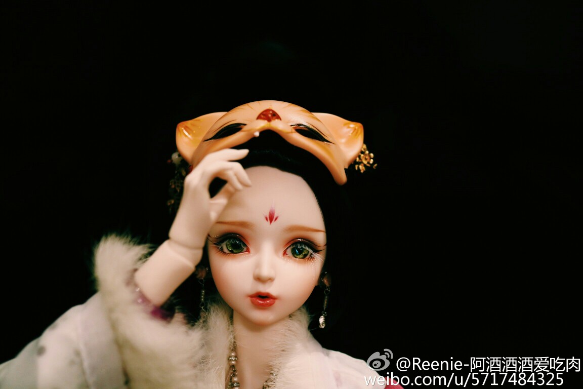 古风美人 sd娃娃 bjd 玩具 人偶 壁纸 萌物