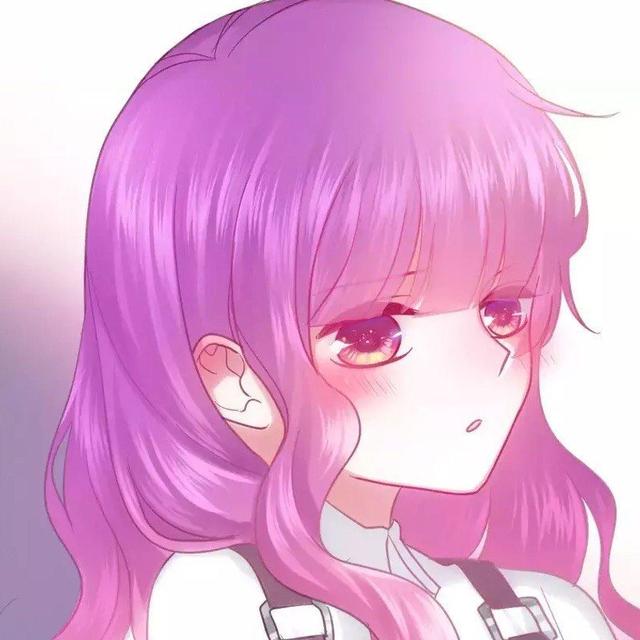 动漫女生头像#高清#咨色系