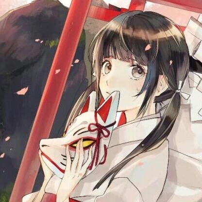 女漫头#面具系列 漫   狐面