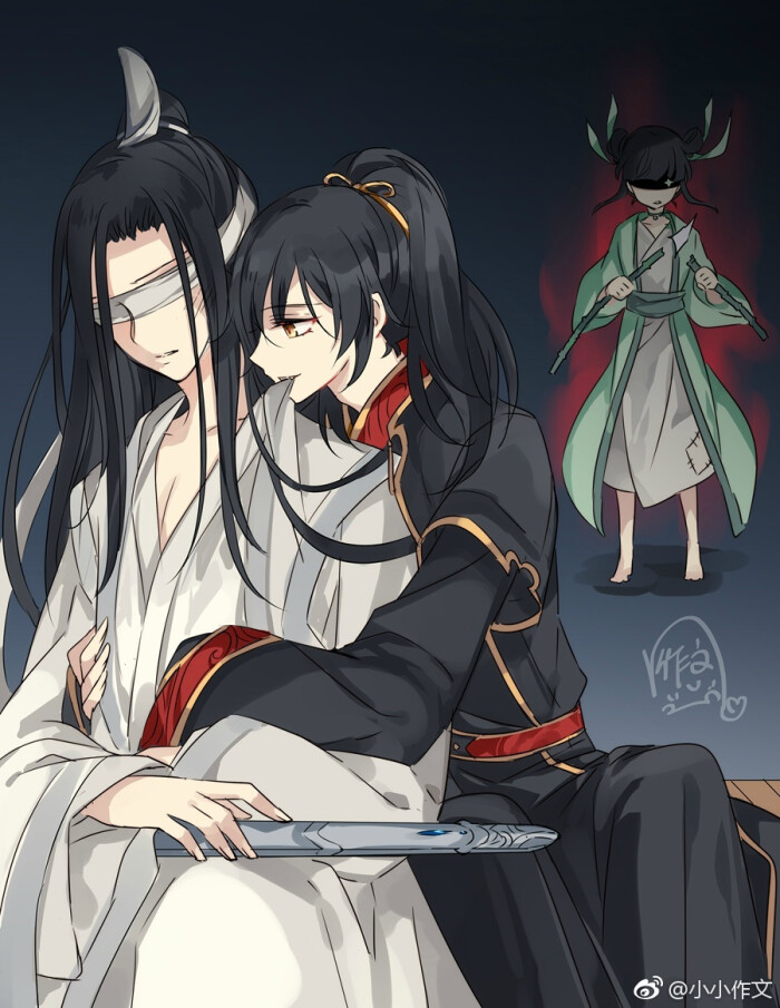 薛晓#魔道祖师图转微博@小小作文已授权