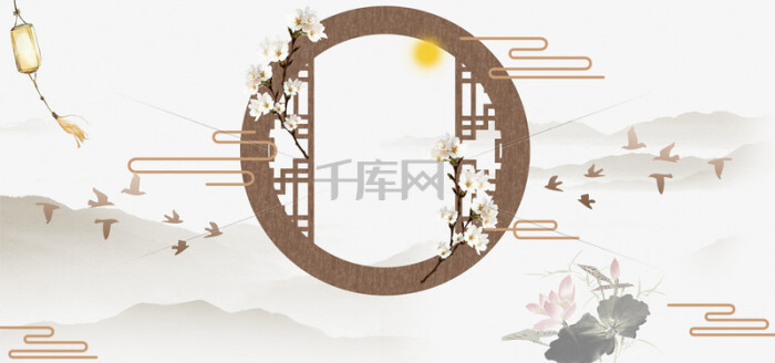 【七夕-古风】背景图片_千库网