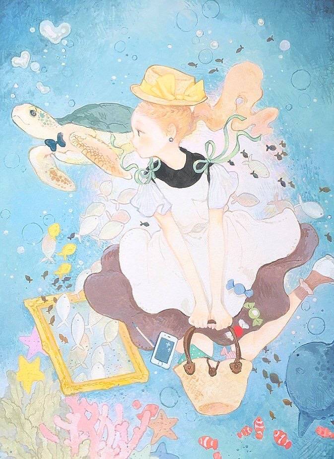日本插画师haruka