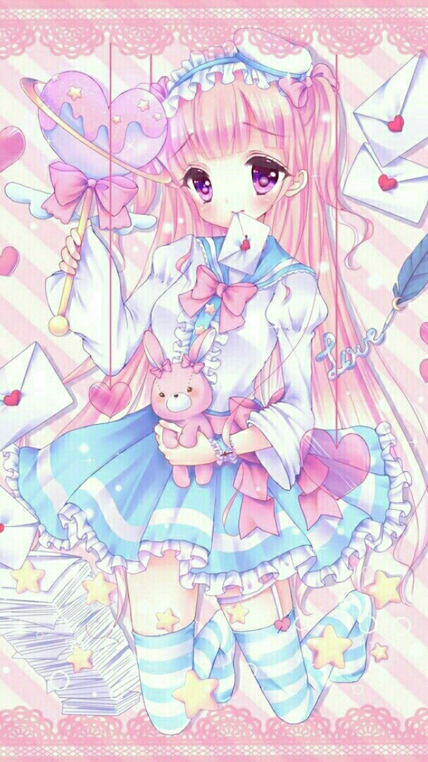 魔秀主题里的二次元壁纸