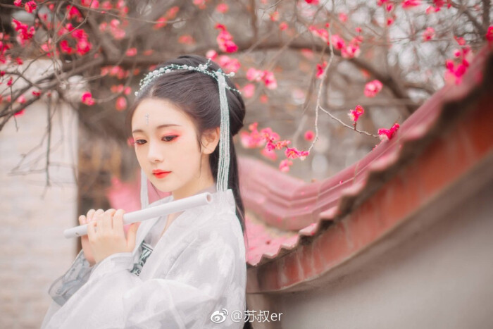 出境:弋师师傅:知竹zz 汉服:彩云间汉服 银睿文案:落眉山