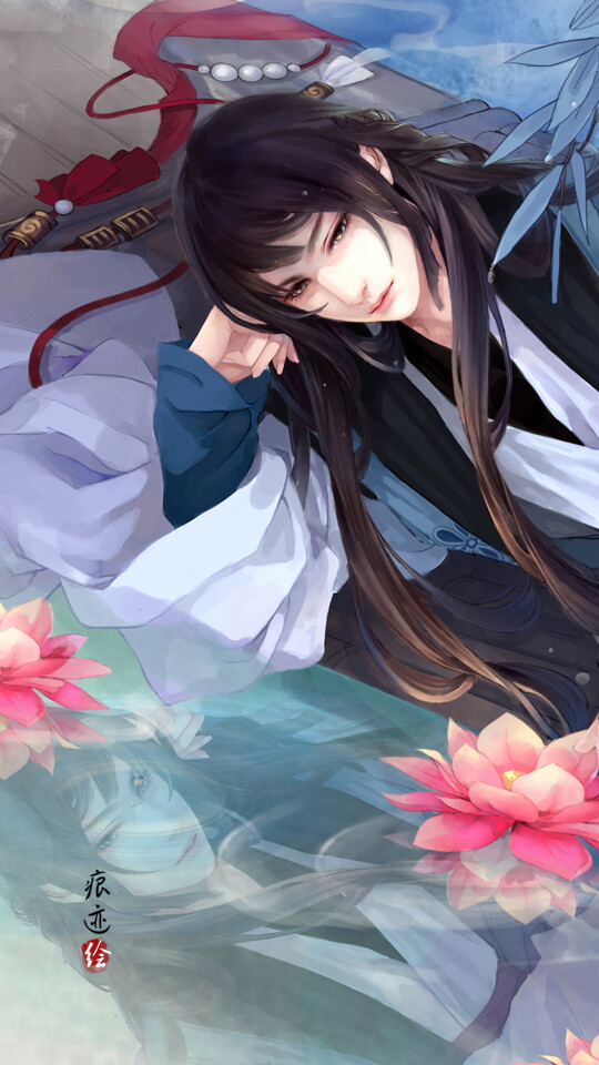 (古风美男) 绘师:痕迹画廊