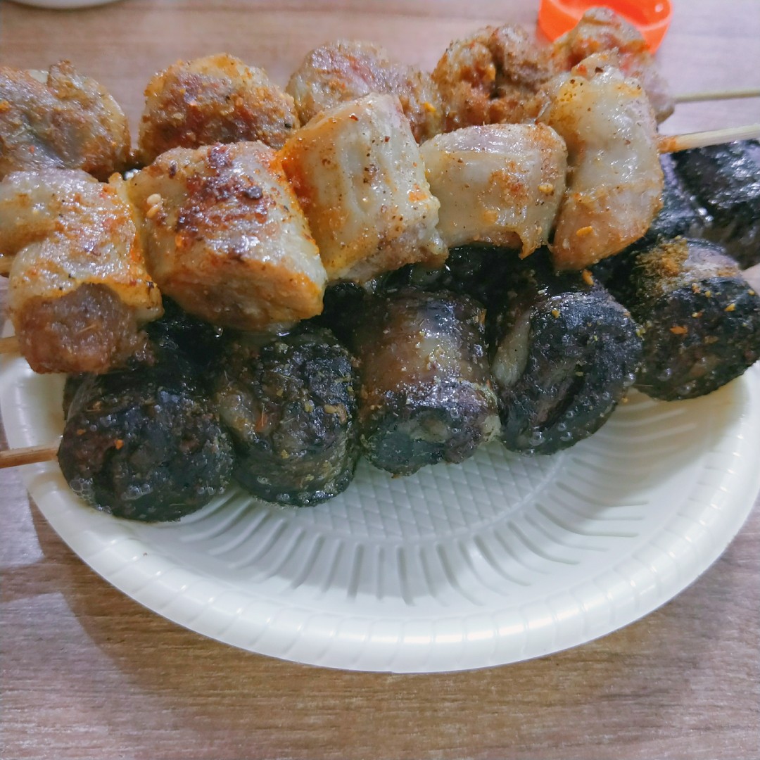 烤血肠肉肠