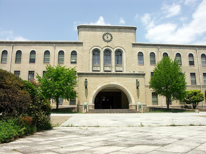 日本大学的校园风景