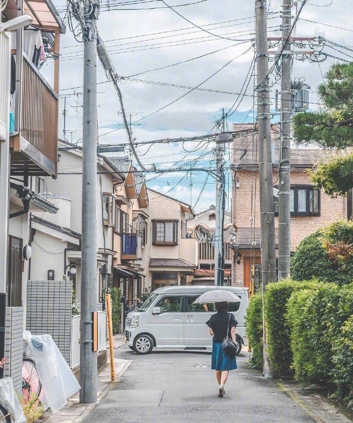 日本京都的街道,满满的治愈感