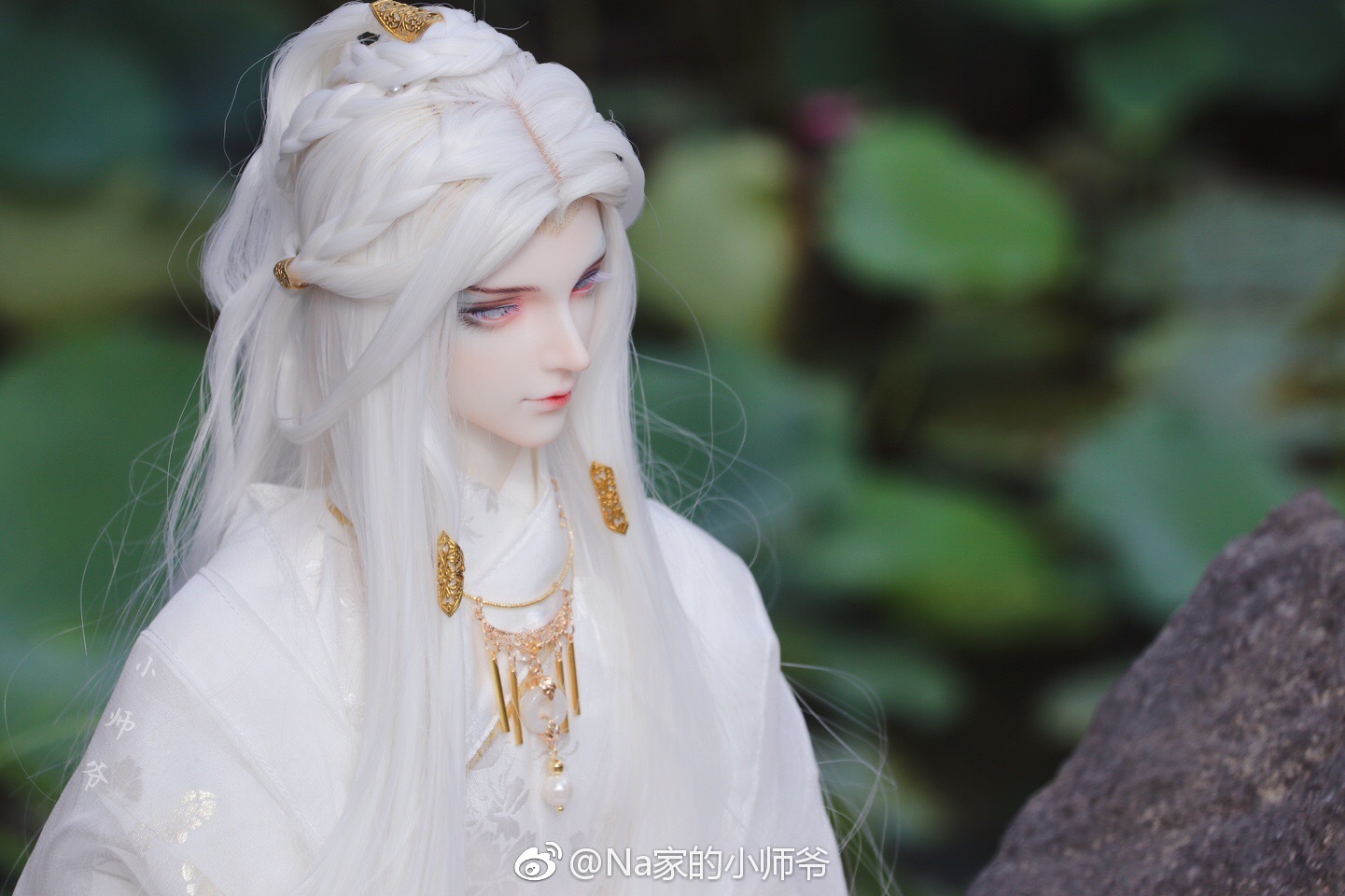 古风美男 sd娃娃 bjd 玩具 人偶 壁纸 萌物