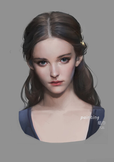 二次元魔幻厚涂女