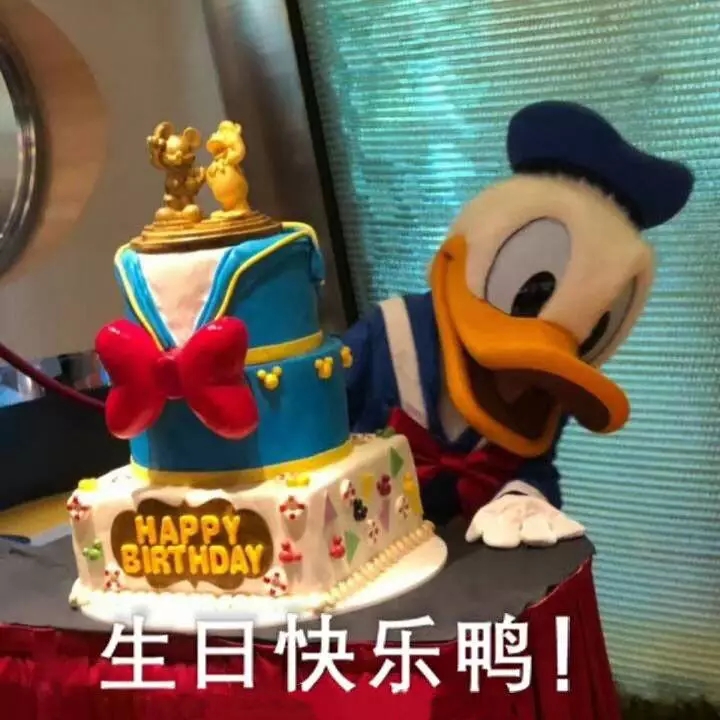 唐老鸭表情包