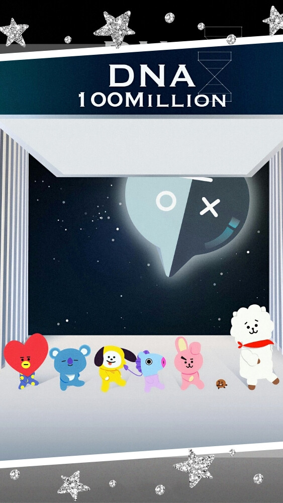 自制bt21手机壁纸