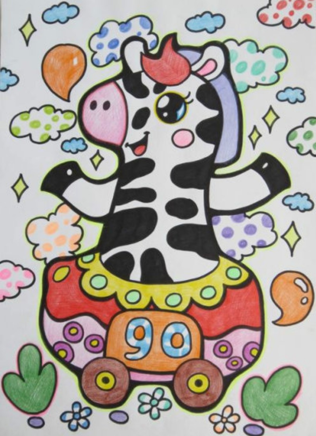 漂亮的儿童画