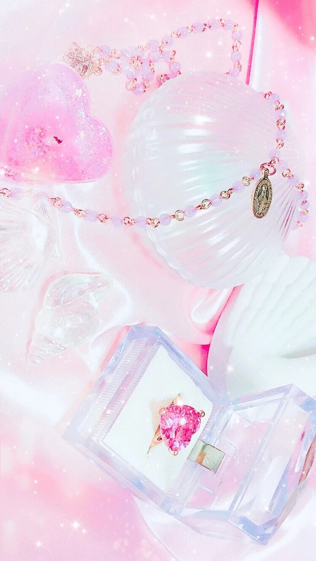 软妹少女心粉色壁纸