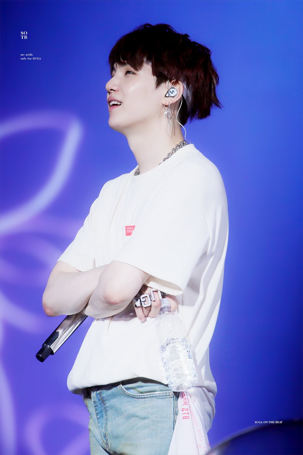 180826 bts world tour "love yourself" in seoul #suga #闵玧其