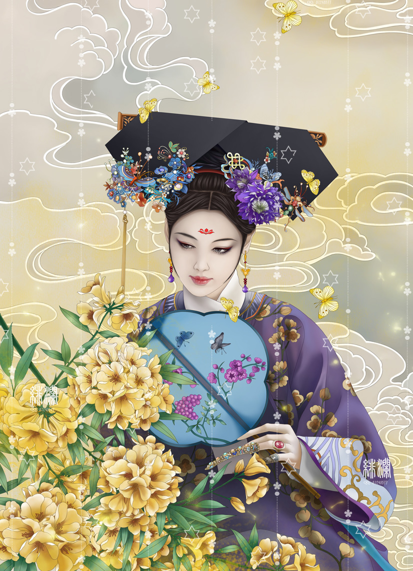 如懿传——金玉妍 插画师:绯澜