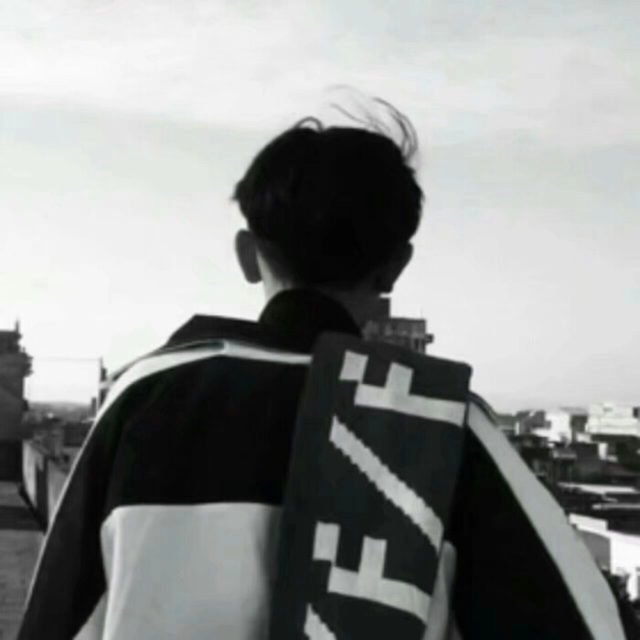 背影男头