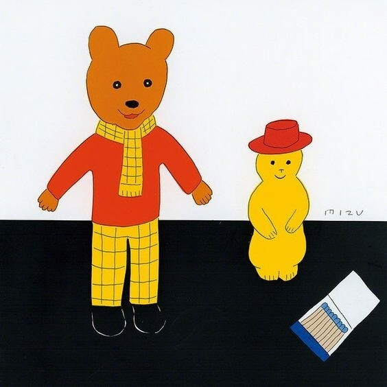 安西水丸 anzai mizumaru(1942-2014),日本当代插画师,作家.