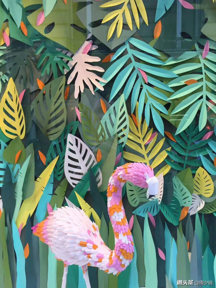 mlle hipolyte纸艺作品 纸浮雕