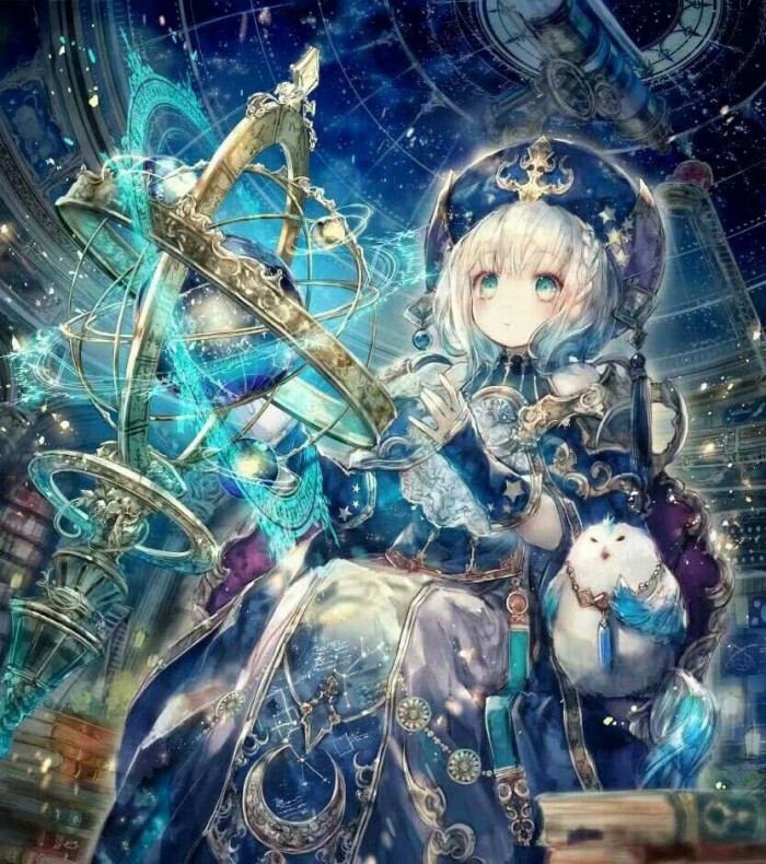 白发少女