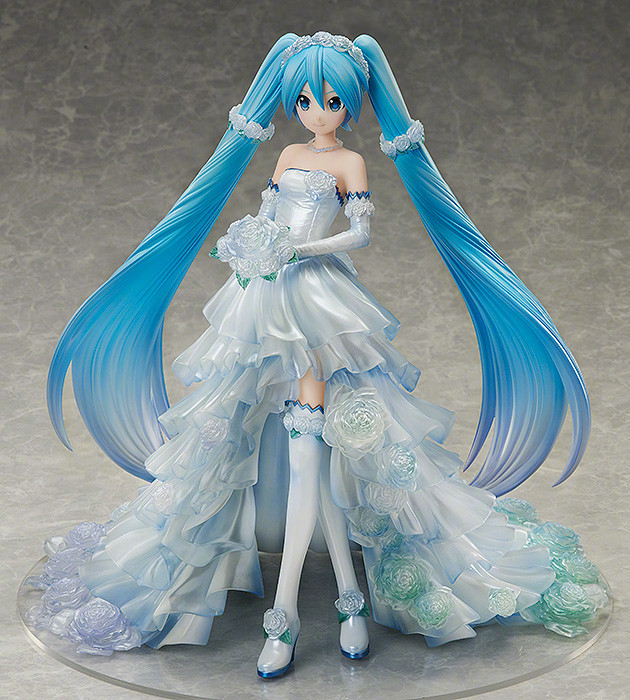 freeing 1/7 初音未来 结婚礼服ver. 19800円(含税) 2019年6月发售