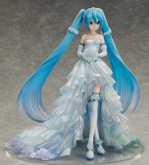 freeing 1/7 初音未来 结婚礼服ver 19800円(含税 2019年6月发售