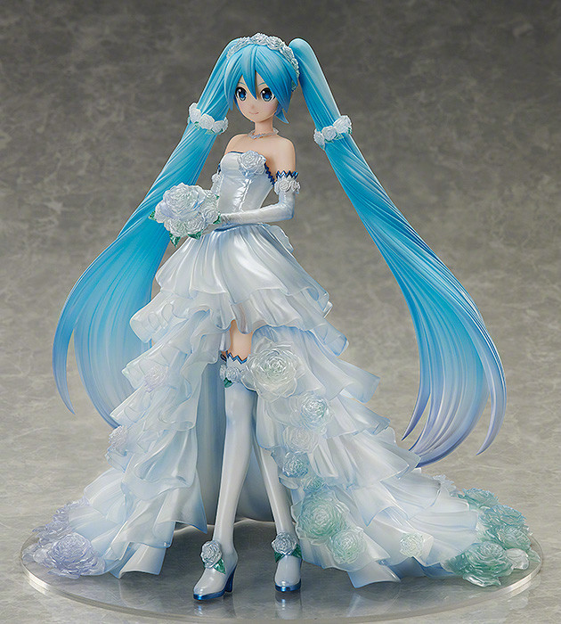 freeing 1/7 初音未来 结婚礼服ver. 19800円(含税) 2019年6月发售