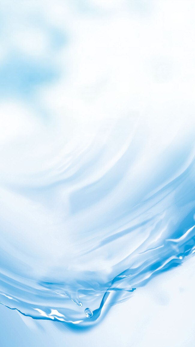 蓝色水滴水纹水波化妆品主图- html素材网