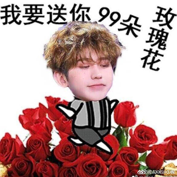 我要送你99多玫瑰表情包