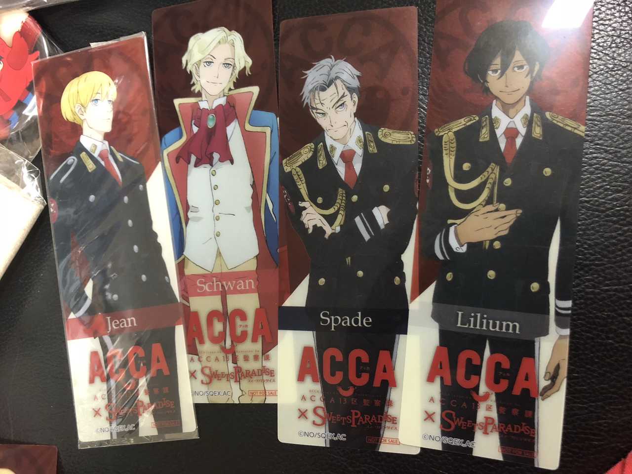 acca13区监察课 cafe限定 pvc卡片 下野紘 吉恩 jean