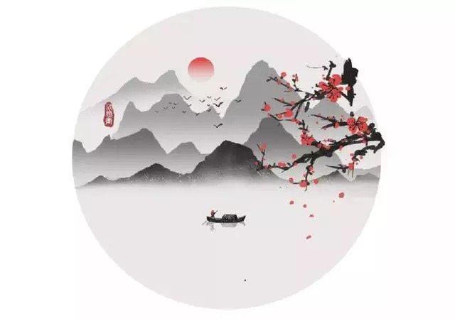 古风#套图#系列#花卉#山河#简约#生机#万物丛生