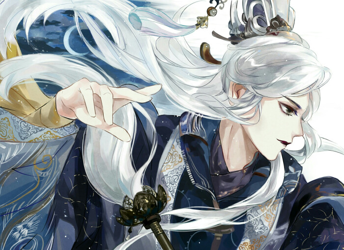 「古风美男」千临临 绘