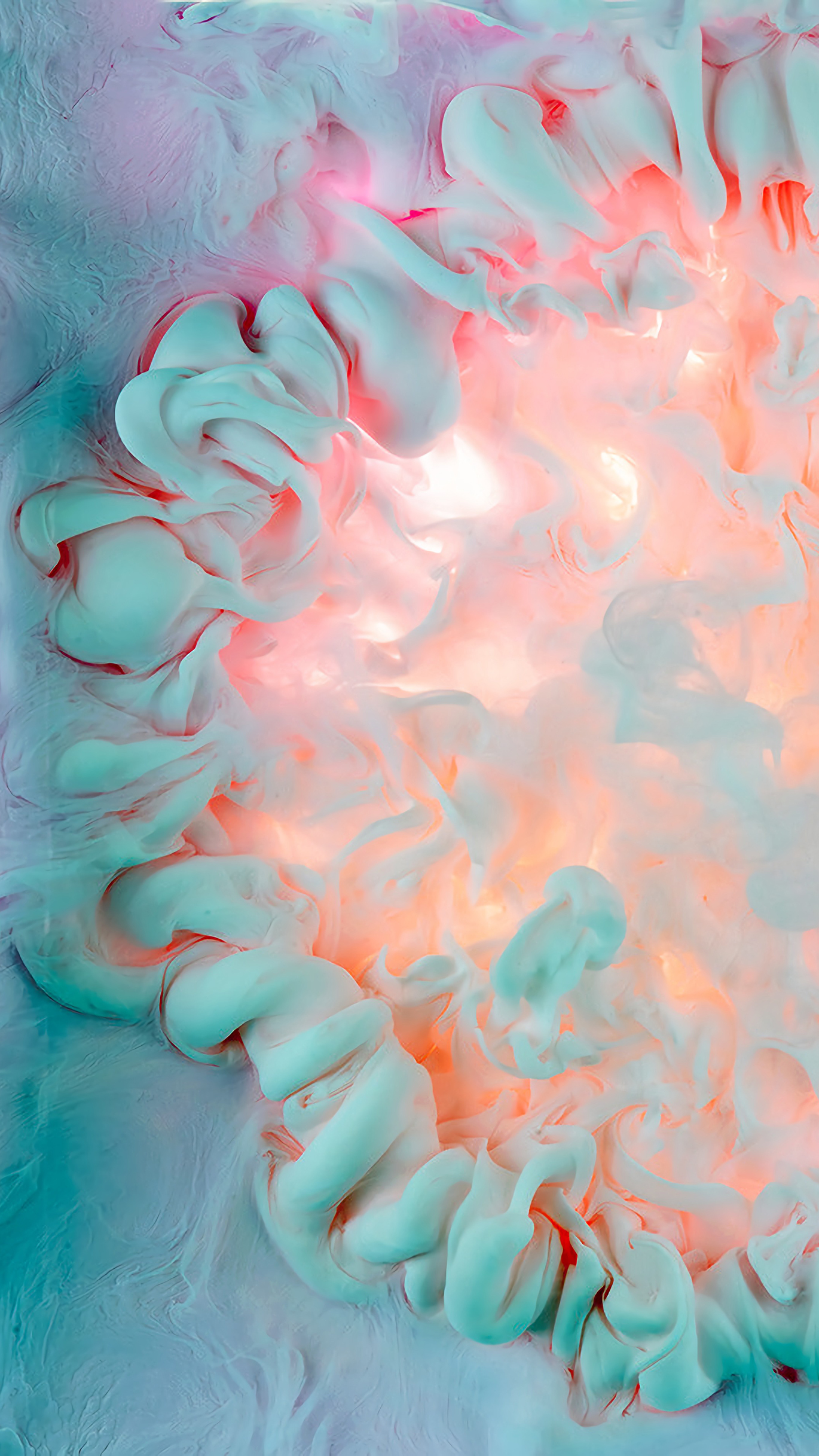 彩色漩涡柔和创意烟雾摄影烟雾壁纸(ˉ ˉ)