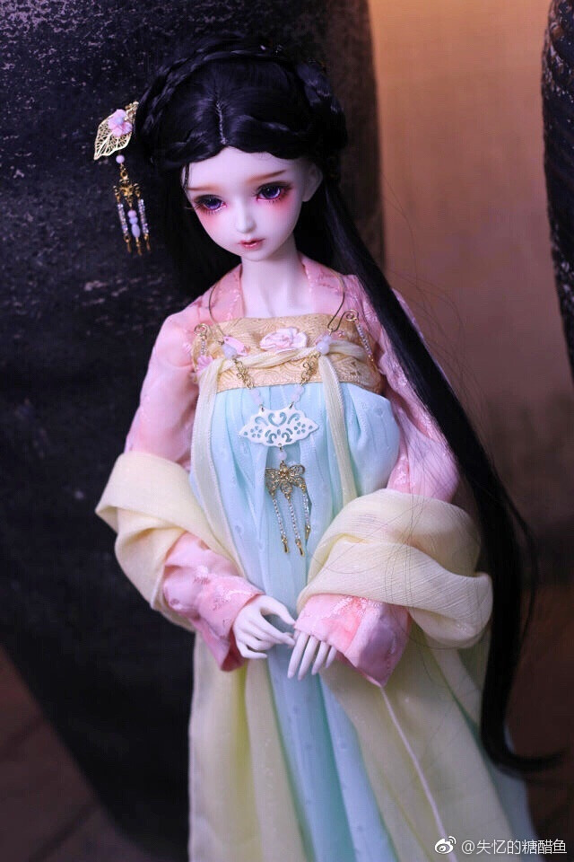 古风美人 sd娃娃 bjd 玩具 人偶 壁纸 萌物