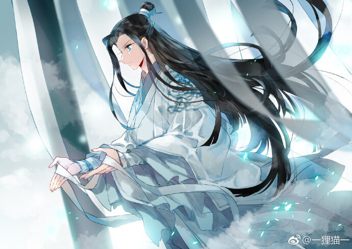 魔道祖师动画# 蓝忘机——抹额奉上,你便是我命定之人.