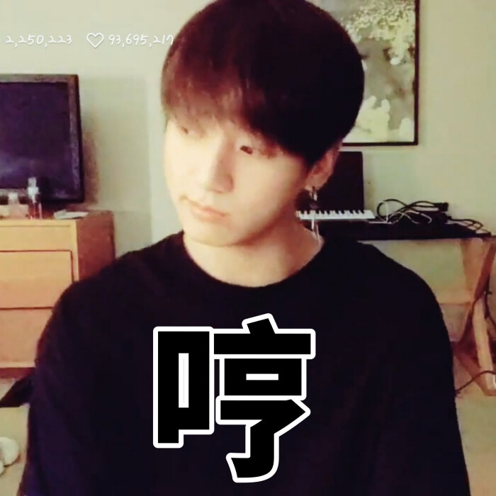 jungkook 田柾国 bts 防弹少年团 果果的表情包