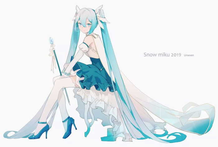 hatsune miku 初音未来 初音ミク 2019雪miku