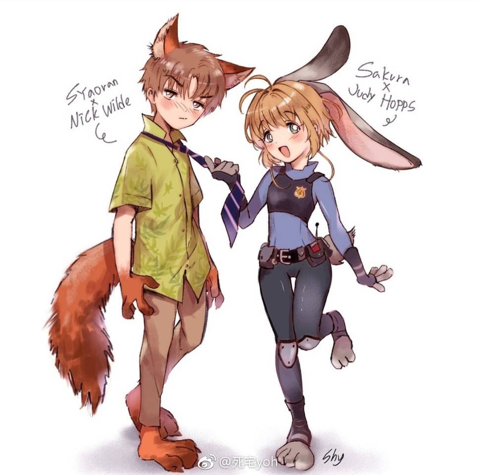 尼克狼and朱迪樱