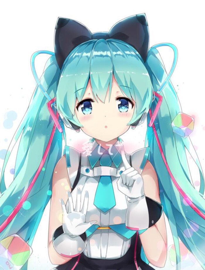 动漫少女头像 初音未来(魔法未来)